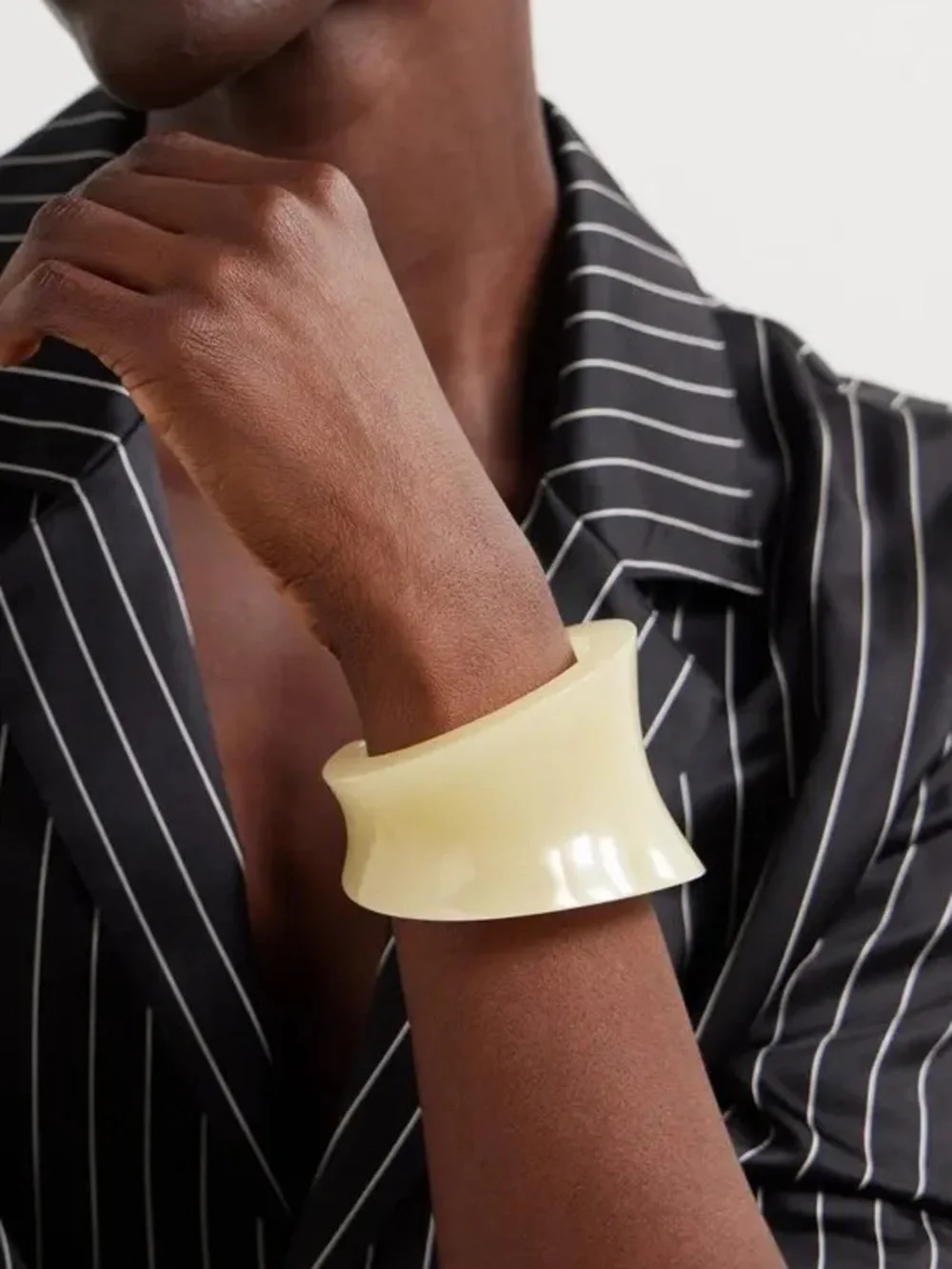 Saint Laurent Asymmetrical Cuff